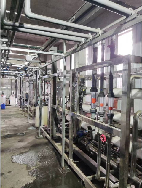 广西贵港澳华纸业-20T生物质锅炉水处理设备